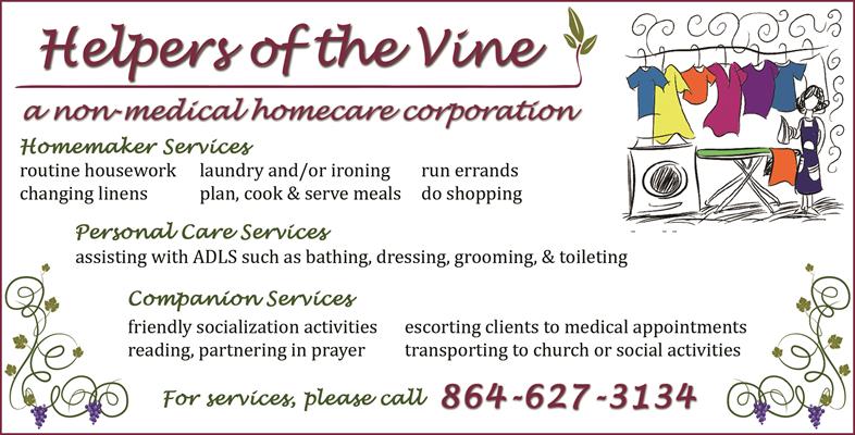 Helpers of the Vine, Inc