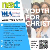 neXt Volunteering at Youth For Christ