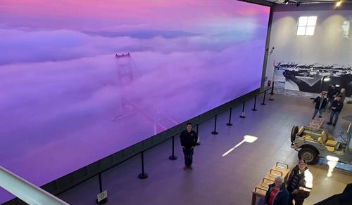 LED Video Display @ Fagen Fighers WWII Museum