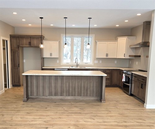 New Build - Kitchen / Work done by Chris Lessman - Lakes Area Homes Construction LLC