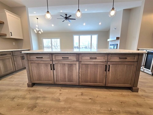 New Build - Kitchen / Work done by Chris Lessman - Lakes Area Homes Construction LLC