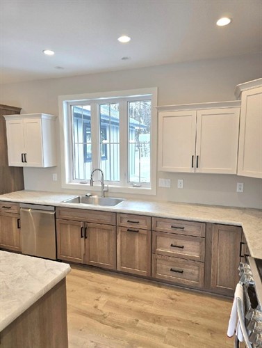 New Build - Kitchen / Work done by Chris Lessman - Lakes Area Homes Construction LLC