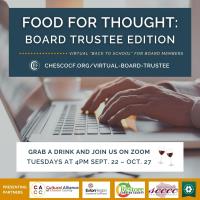 FOOD FOR THOUGHT: Board Trustee Edition Series