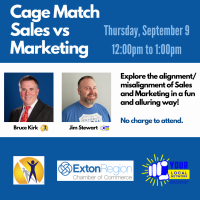 September 9, 2021 - Cage Match---Sales vs Marketing