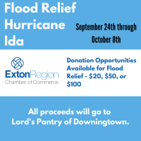 9/24-10/08: Flood Relief for Hurricane Ida