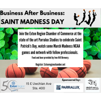 March 17, 2022: St. Madness Day Business after Business at Parralux Studio