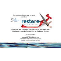 November 2, 2022 Ribbon Cutting |  Restore Hyper Wellness