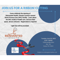 June 20, 2023:  Ribbon Cutting | Reinvented Health