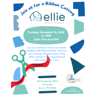 November 14, 2023: Ribbon Cutting Ellie Mental Health