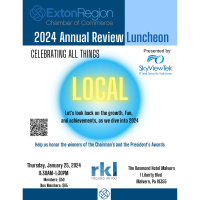 January 25, 2024: Annual Review Luncheon | Celebrating All Things LOCAL