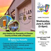 Community Event: Pints with a Purpose Happy Hour for Habitat for Humanity