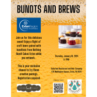 January 18, 2024: Bundts & Brews at Suburban Restaurant & Beer Garden