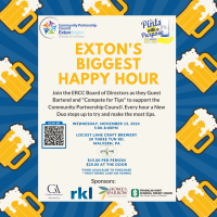 November 13, 2024 - Exton's Biggest Happy Hour: Pints with a Purpose