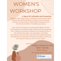 Women's Workshop: Balancing your Energy for Success
