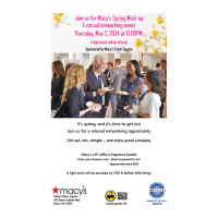 Community Event: Macy's Spring Meet-up Networking Event