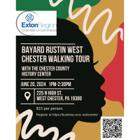 June 20, 2024: Bayard Rustin West Chester Walking Tour with the CCHC