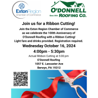 October 16, 2024 Ribbon Cutting | O'Donnell Roofing