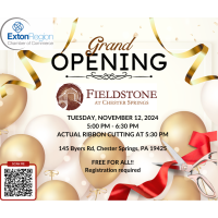 Rescheduled: Ribbon Cutting | Fieldstone at Chester Springs