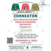 December 11, 2024 - Connexton Ugly Sweater Holiday Speed Networking Breakfast