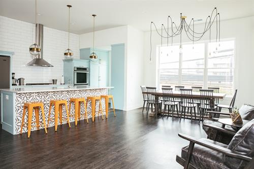 Sun Filled Gourmet Kitchen