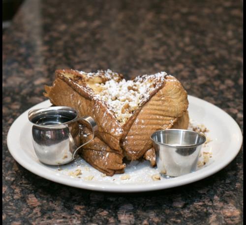 Voted Chicagos Best Stuffed French Toast by WGN 