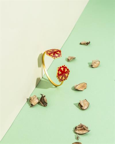 Handmade Enamel Bracelet | Designs By Uchita