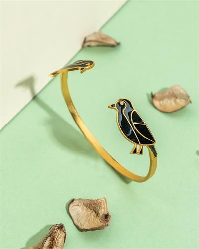  Handmade Enamel Bracelet|  Designs By Uchita