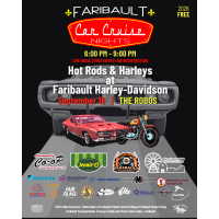 Faribault Car Cruise Night - Hot Rods & Harleys