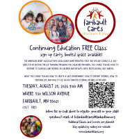Faribault Cares: CPR/First Aid Training