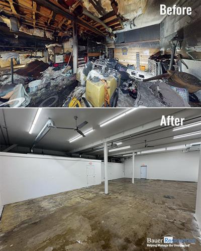 Fire Damage - Before & After Fire Damage - Before & After