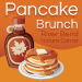 Maple Syrup Pancake Brunch