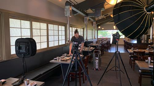 Capturing some content for our friends over at Harmony Korean BBQ in Bloomington