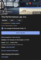 The Performance Lab, Inc.