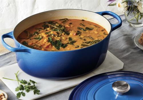 Le Creuset enameled cast iron is a lifetime choice, we love the colors and cooking power
