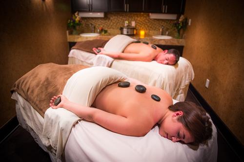 Enjoy massage therapy, facials and body treatments at our full service spa