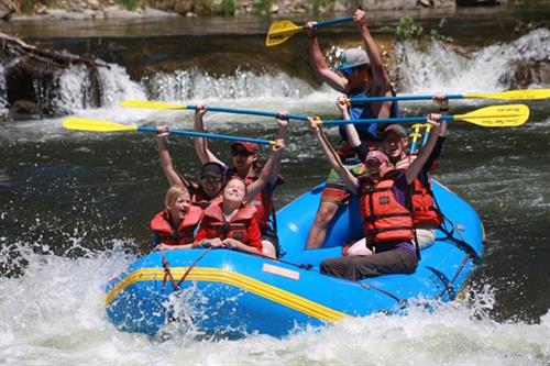 Gunnison River family rafting is a blast!