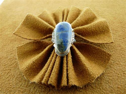 Navajo Crested Butte Lapis ring size 6