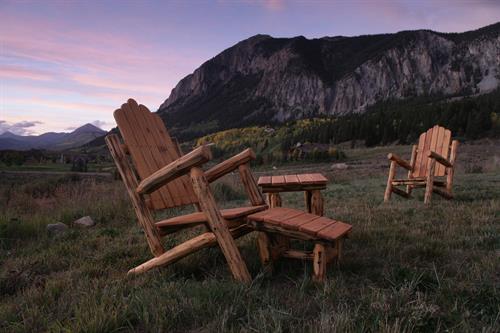 The Crested Butte Chair is a Butte!