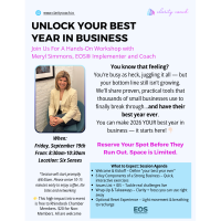 Unlock Your Best Year in Business - Workshop