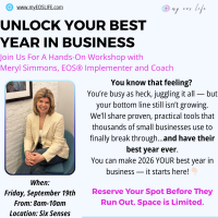 Unlock Your Best Year in Business - Workshop
