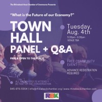 Town Hall: What is the Future of our Local Economy?"