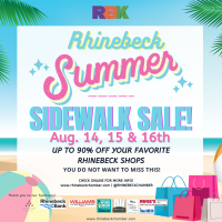 2026 RBK Summer Sidewalk Sale