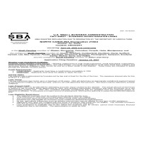 SBA Offers Relief to North Carolina Businesses and Private Nonprofits Affected by a Drought