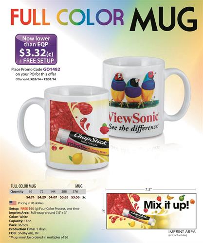 Full Color Mug Special