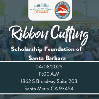 11:00 A.M Chamber Ribbon Cutting- Scholarship Foundation of Santa Barbara