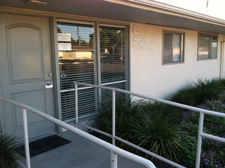Front of Arensdorf Chiropractic a Santa Maria Chiropractic office
