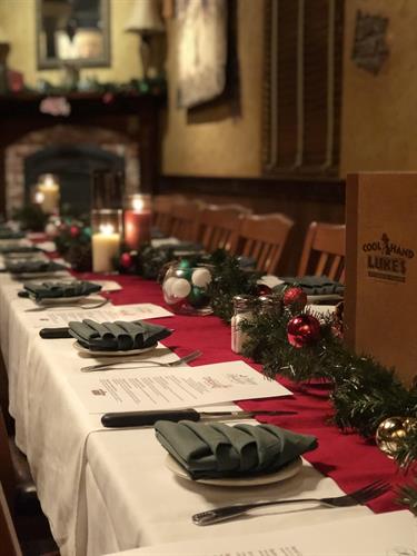 Host your Holiday Party with Luke's!