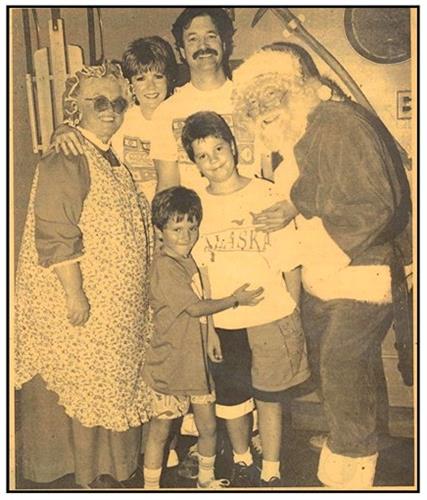 Owners: The  Dennis Family -- Christmas 1988 - Our First Year in Business. Arroyo Grande Location.