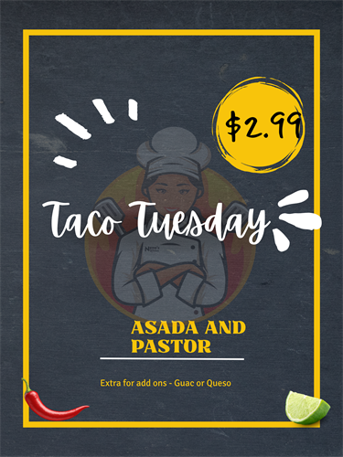 Taco Tuesday’s 