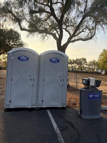 two event restrooms 